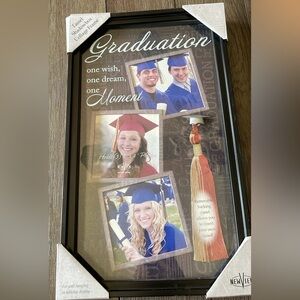 Graduation shadowbox picture frame